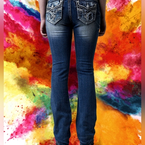 Rock Revival Donna Mid-Rise Boot Stretch Jean - Picture 3 of 11